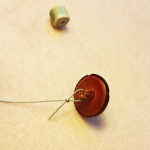 Debbie Blair's Tips on Using Metal Findings if You Have a Metal Allergy - Create a Button-and-Loop Clasp with Beading Wire, General Education, , measure your wire